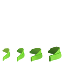 NEW RefectoCil Refill Green Pads for Eyelash Lift Ultra