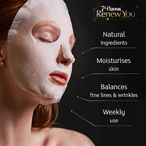 7th Heaven Renew You Pro Age Bamboo Sheet Face Mask Skincare