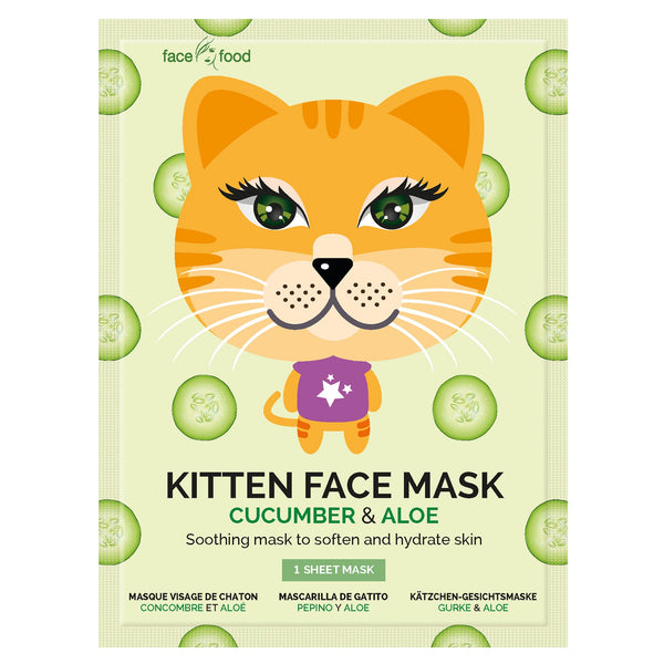 Face Food Animal - Kitten Face Mask Skincare By 7th Heaven