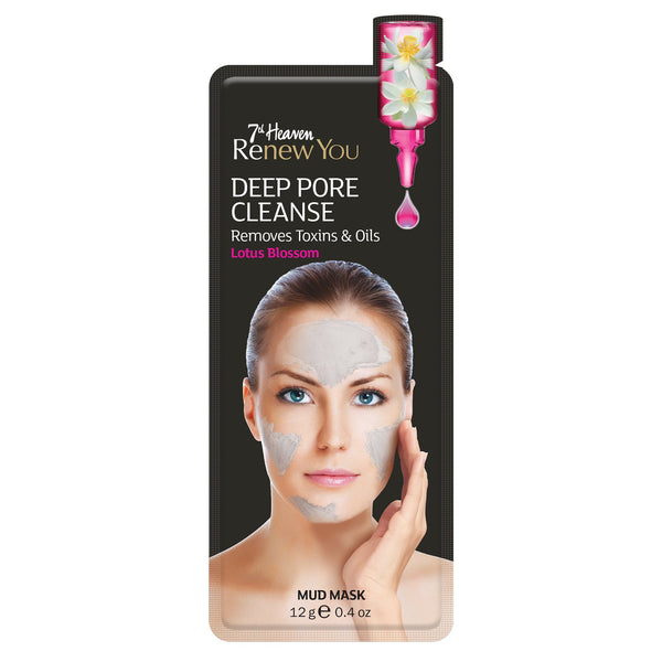Renew You Deep Pore Cleanse Face Mask Skincare 7th Heaven - 3 Pack