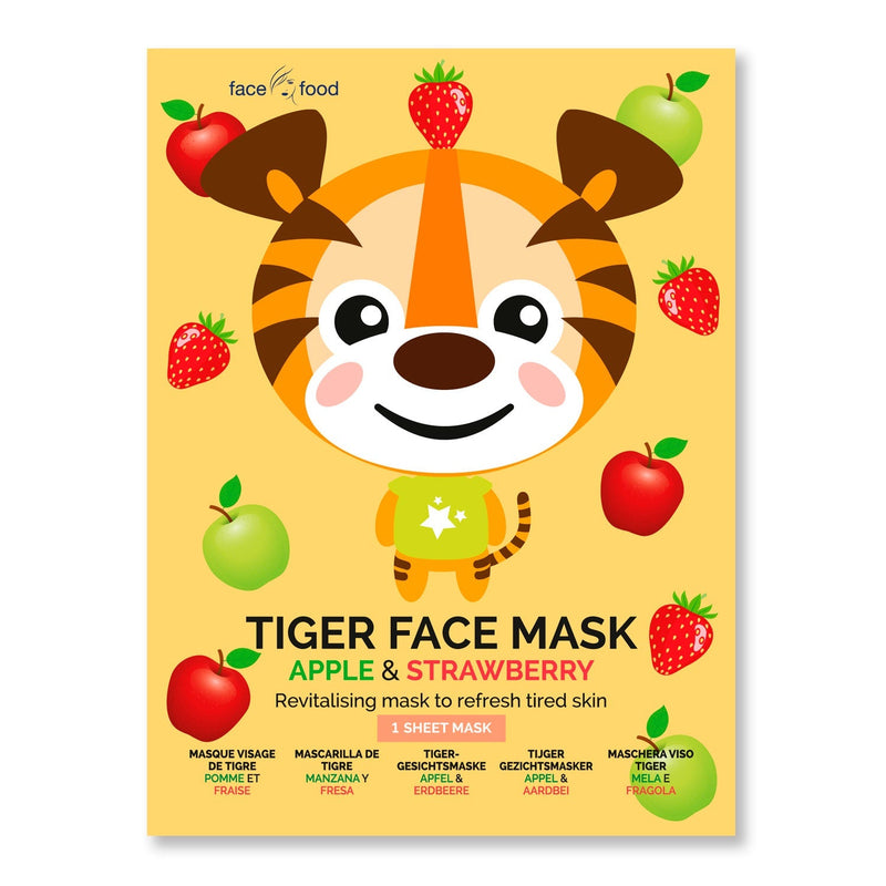 7th Heaven Face Food Animal Tiger Sheet Mask Skincare