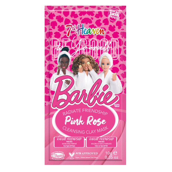 7th Heaven Barbie 'Radiate Friendship' Pink Rose Clay Mask