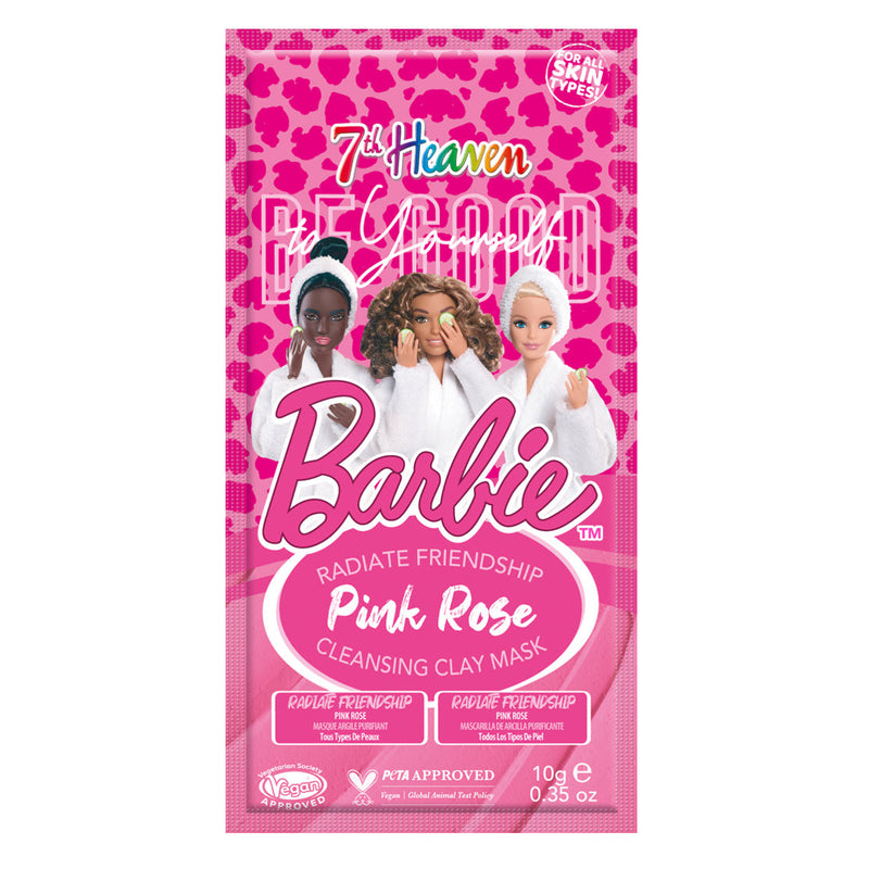 7th Heaven Barbie 'Radiate Friendship' Pink Rose Clay Mask