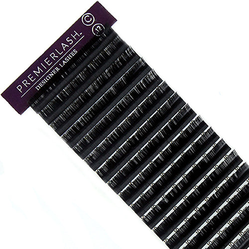 Single C Curl Lash Trays