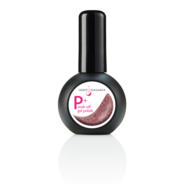P+ En attente anxieuse, vernis gel pailleté, 15 ml