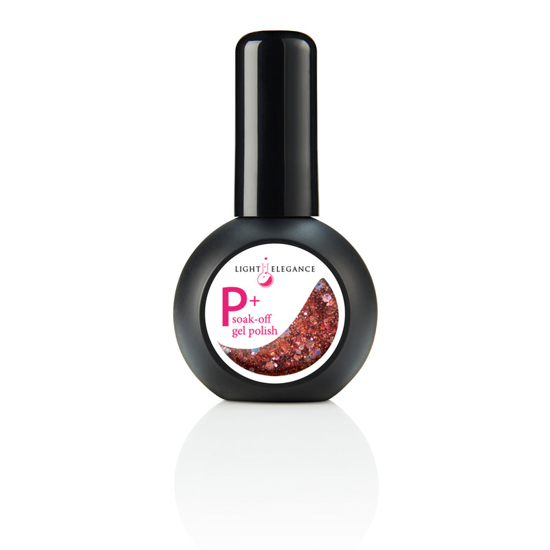 P+ You Bring the Wine, vernis gel pailleté, 15 ml