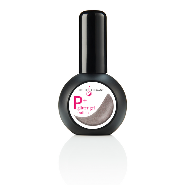 P+ Leave the Light On, vernis gel pailleté, 15 ml