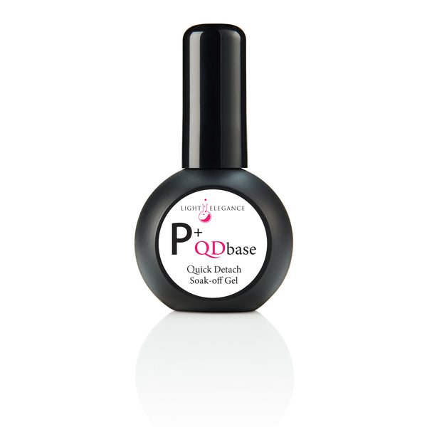 P+ QDbase Base Coat Soak-off, 15 ml.
