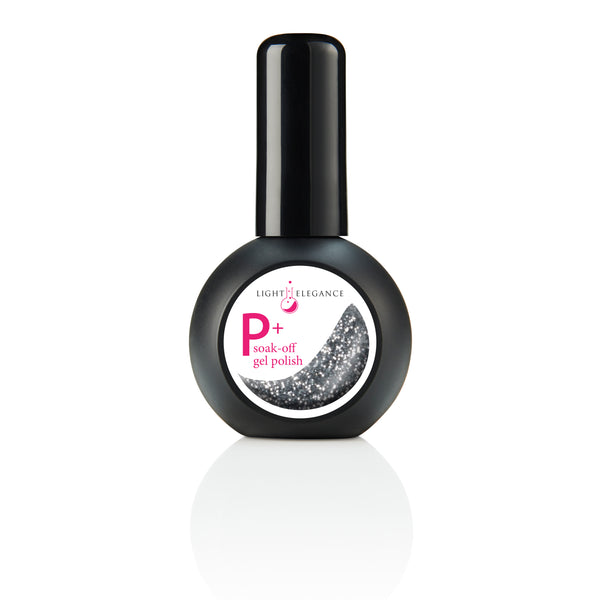 P+ Sterling, Vernis gel pailleté, 15 ml