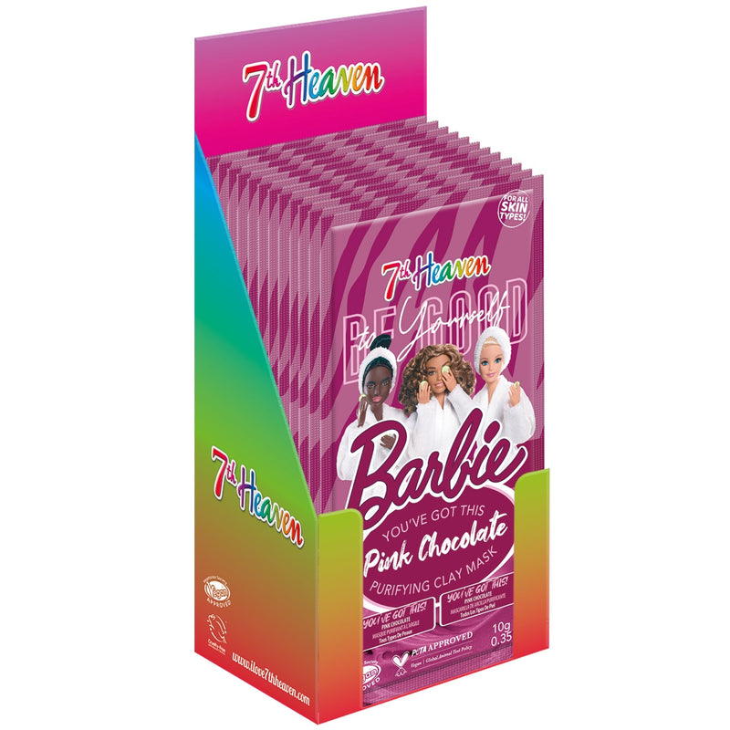 7th Heaven Barbie 'You've got this' Pink Chocolate Clay Mask