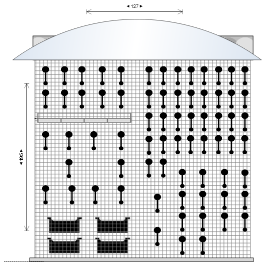 Floor display